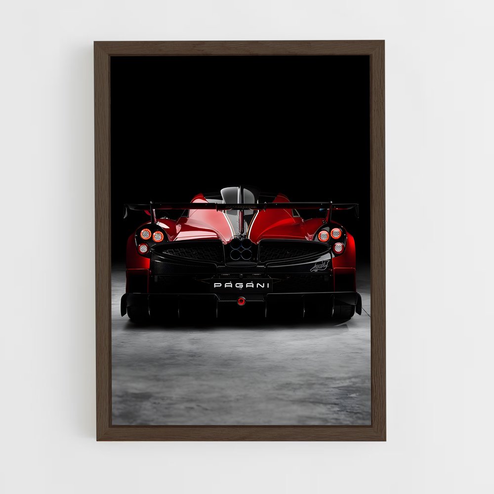 Poster McLaren Imola Vision – affiche Pagani (vue 5)